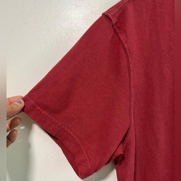 American Eagle Super Soft T-Shirt - Red - Size Medium - Picture 4 of 9